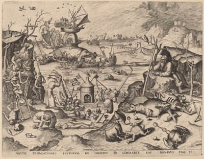 De verzoeking van Sint Antonius door Netherlandish 16th Century after Hieronymus Bosch, Hieronymus Cock