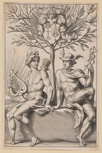 Titelpagina voor Philomathi Musae Juveniles door Netherlandish 17th Century after Sir Peter Paul Rubens