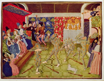 Het Bal des Ardents, 28 januari 1393, uit 