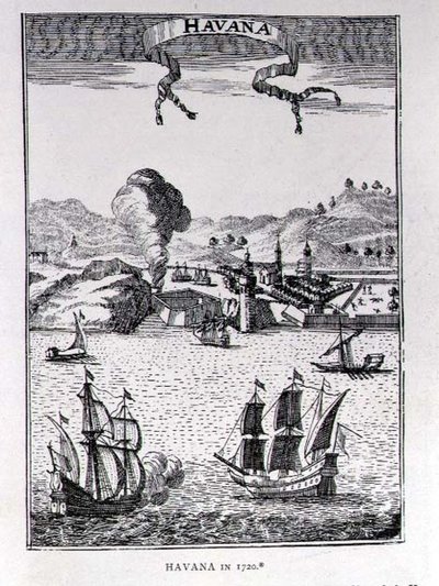 Havana, uit Gages Reizen, Amsterdam, 1720 door Netherlandish School