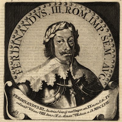 Heilige Roomse Keizer Ferdinand III. door Netherlandish School