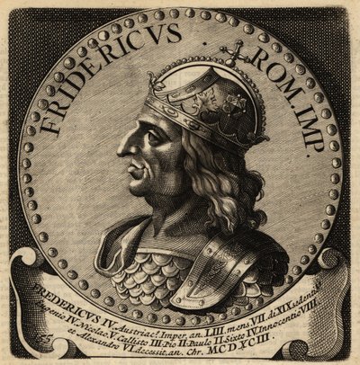 Heilige Roomse Keizer Frederik III door Netherlandish School