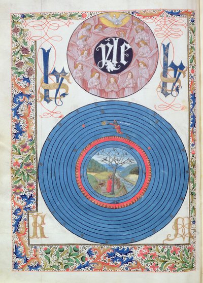 Heilige Duif & Materie, uit Metamorfosen van Ovidius, 1479 door Netherlandish School