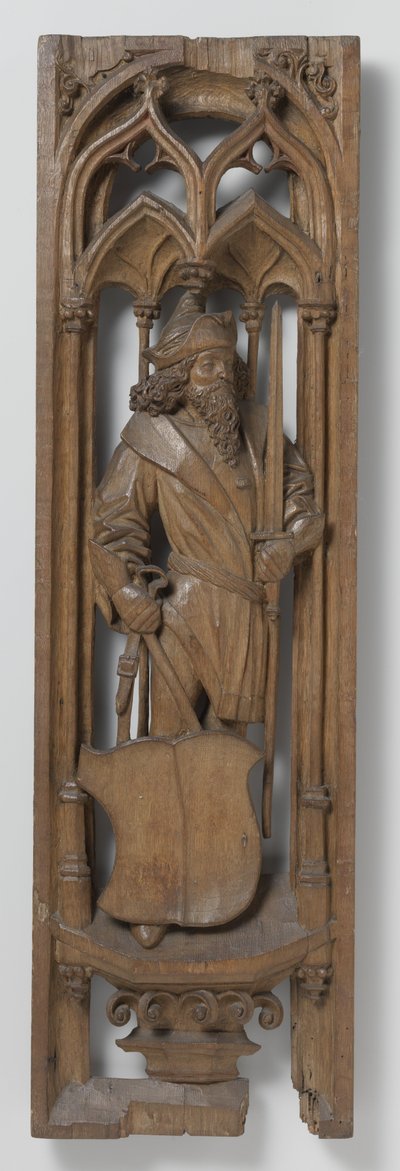 Paneel van een orgelkast, ca. 1510-20 door Netherlandish School