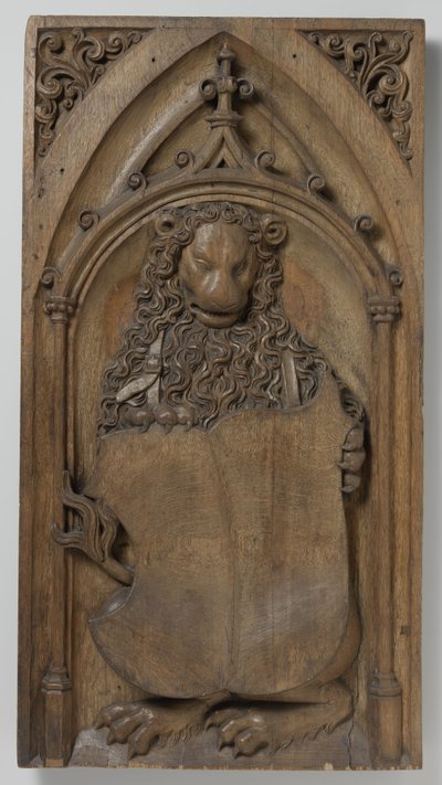 Paneel van een orgelkast, ca. 1510-20 door Netherlandish School
