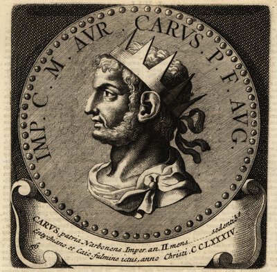 Portret van Romeinse keizer Carus door Netherlandish School