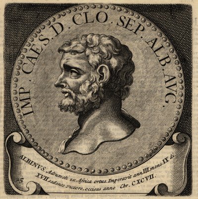 Portret van Romeinse keizer Clodius Albinus door Netherlandish School