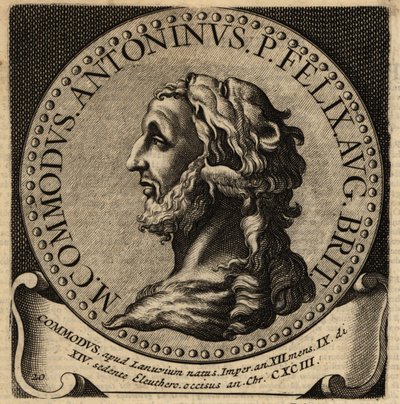Portret van Romeinse keizer Commodus door Netherlandish School