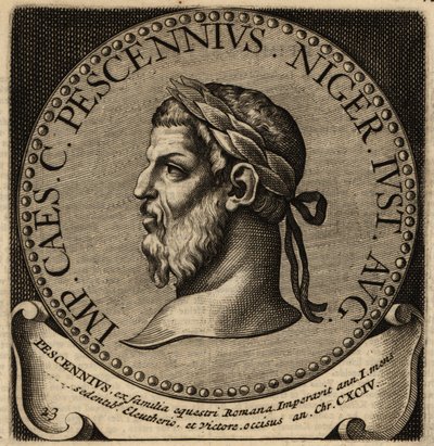 Portret van Romeinse keizer Pescennius Niger door Netherlandish School
