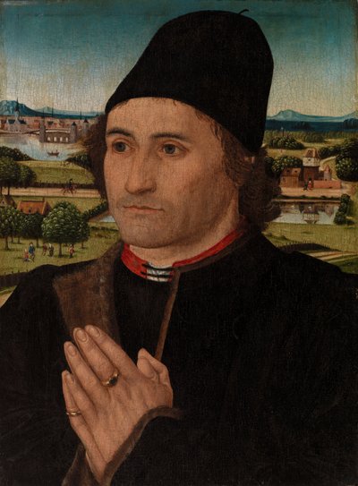 Portret van een man door Netherlandish School