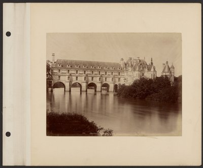 Chateau de Chenonceau, oostgevel door Neurdein freres