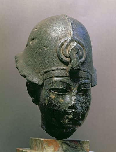 Hoofd van Amenophis III door New Kingdom Egyptian