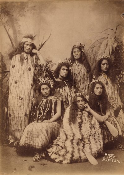 Maori vrouwen uit Nieuw-Zeeland door New Zealand Photographer
