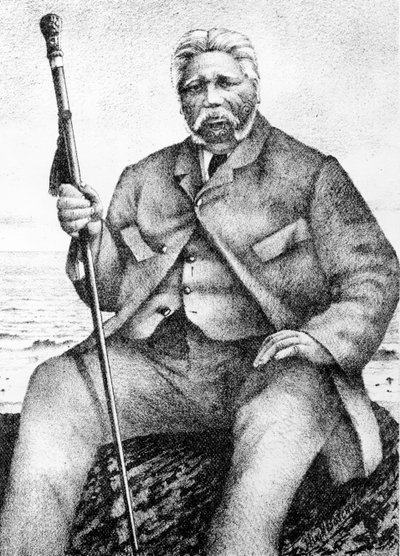 Reihana Waha-nui, illustratie uit John White