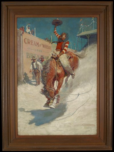 Bronco Buster door Newell Convers Wyeth