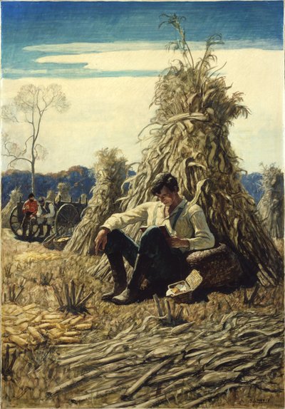 Peculiarsome Abe, 1940 door Newell Convers Wyeth