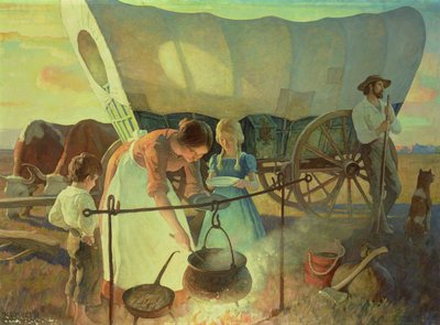 Op Zoek naar het Nieuwe Huis door Newell Convers Wyeth