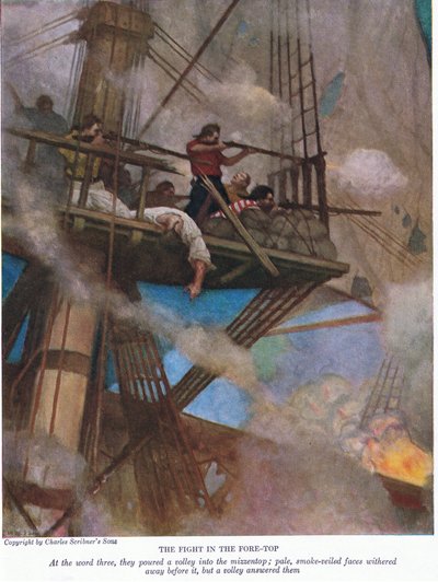 Het gevecht om de voorsteven door Newell Convers Wyeth
