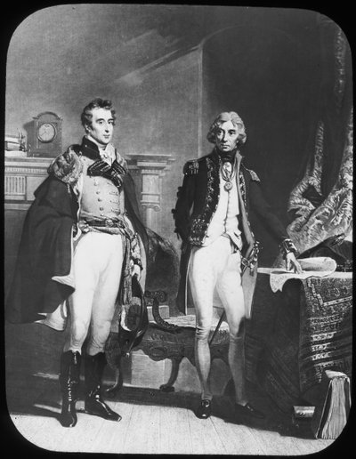 Het leger en de marine, Wellington en Nelson door Newton and Co