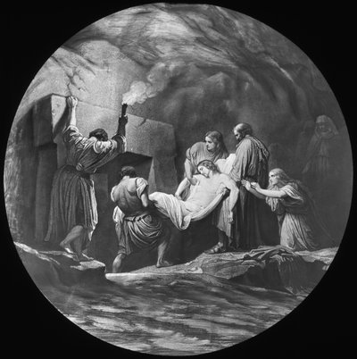 De graflegging van Christus, 19e of 20e eeuw door Newton and Co