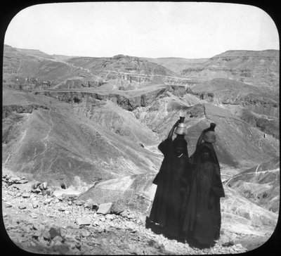 Vallei der Koningen, Luxor, Egypte, ca. 1890 door Newton and Co