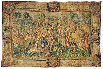 Historisch wandtapijt, eerste kwart van de 17e eeuw door Nicasius Aerts