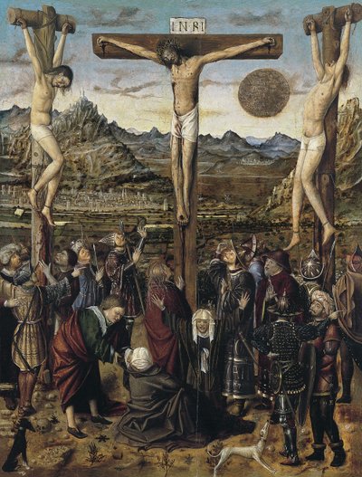 Kruisiging door Niccolo Antonio Colantonio