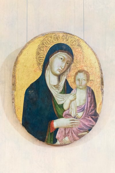 Madonna en kind door Niccolò di Segna