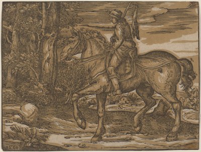 Jager te Paard door Niccolo Boldrini