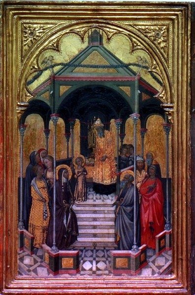 De Presentatie van de Maagd in de Tempel door Niccolo Bonaccorsi