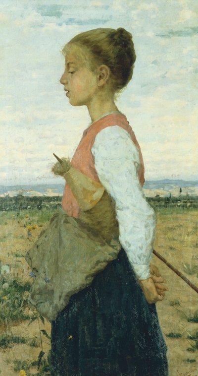 De kleine Etrusk door Niccolo Cannicci