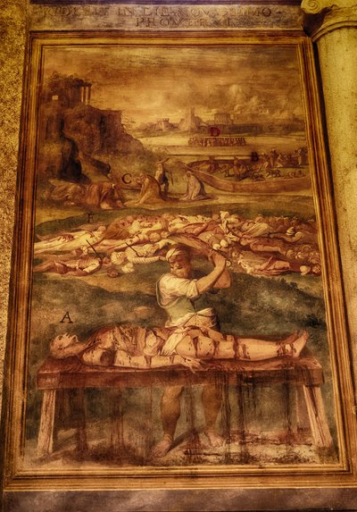 Basilica minor Santo Stefano Rotondo, Santo Stefano al Monte Celio, Basilica di Santo Stefano Rotondo al Celio door Niccolo called Pomarancio Circignani
