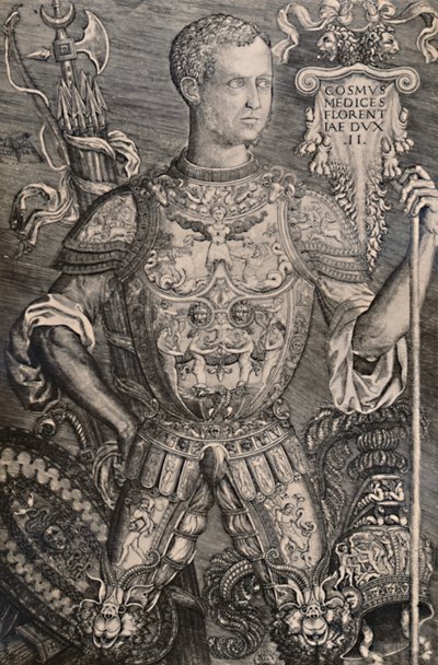 Cosimo I de Medici, groothertog van Toscane door Niccolo dalla Casa