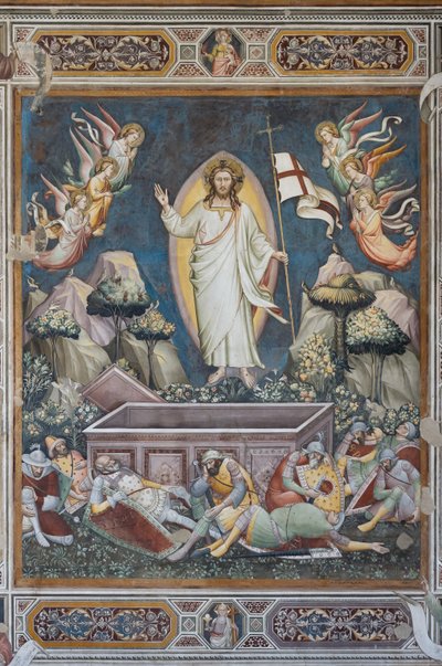 Scènes uit het leven van Christus: Opstanding door Niccolo di Pietro Gerini