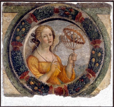 Allegorie van de Astronomie door Niccolo the Younger Giolfino