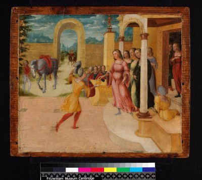 Ongeïdentificeerd Klassiek Onderwerp, voor 1555 door Niccolo the Younger Giolfino