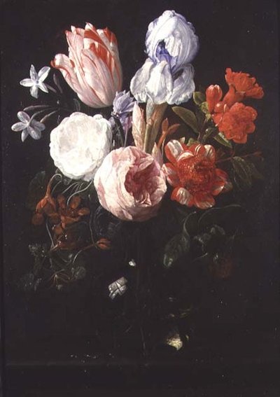 Stilleven met Bloemen door Nicholaes van Verendael