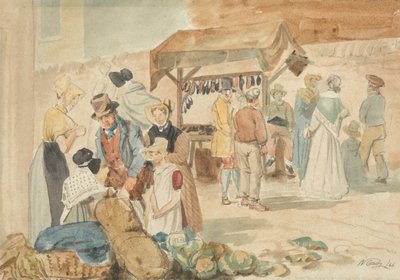 De Markt door Nicholas Condy