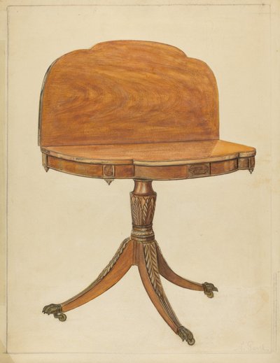 Kaarttafel door Nicholas Gorid