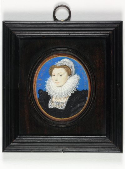 Een dame traditioneel geïdentificeerd als Mary Queen of Scots door Nicholas Hilliard