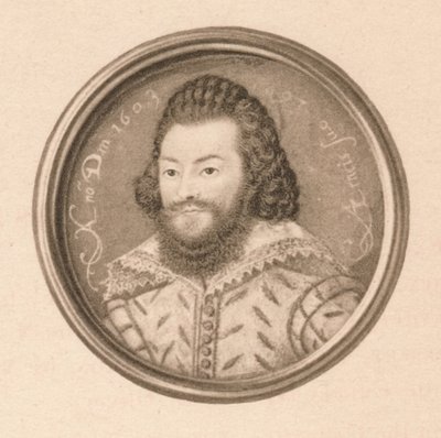 Henry Wriothesley, graaf van Southampton door Nicholas Hilliard