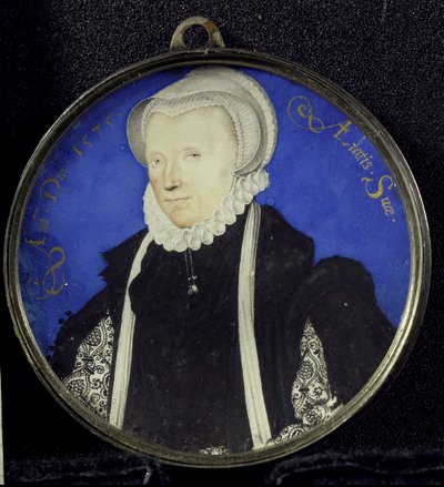 Lady Margaret Douglas, Gravin van Lennox door Nicholas Hilliard