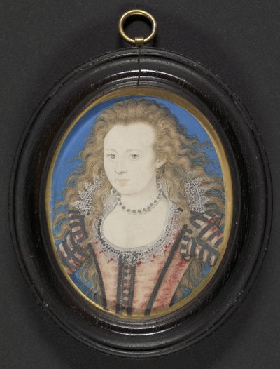 Portret van een Dame, c.1605-10 door Nicholas Hilliard