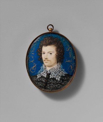 Portret van een Jonge Man, 1588 door Nicholas Hilliard