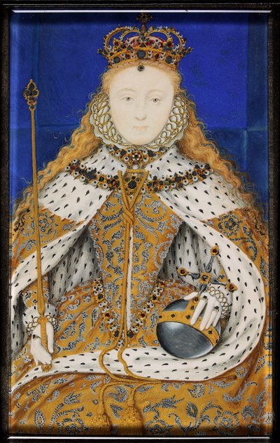 Koningin Elizabeth I door Nicholas Hilliard