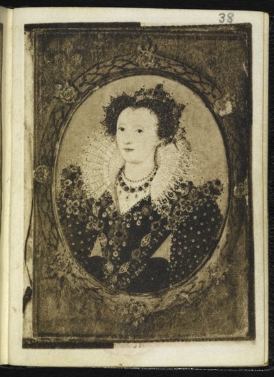 Koningin Elizabeth I (miniatuur) door Nicholas Hilliard