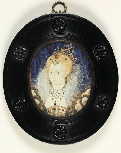 Koningin Elizabeth I door Nicholas Hilliard