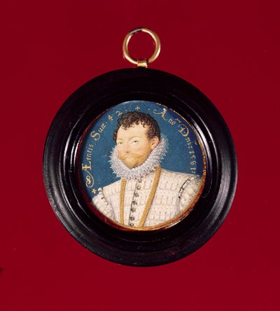 Sir Francis Drake door Nicholas Hilliard