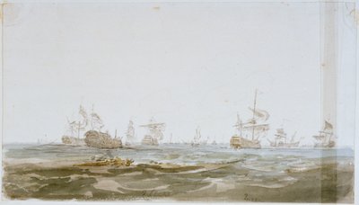 De Slag van de Glorieuze Eerste Juni door Nicholas Pocock