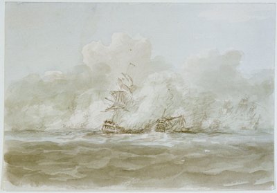 De Slag van de Glorieuze Eerste Juni door Nicholas Pocock
